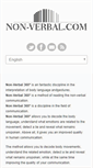 Mobile Screenshot of non-verbal.com